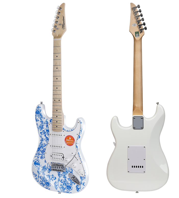 Strat-style electric guitar | SSH Pickups