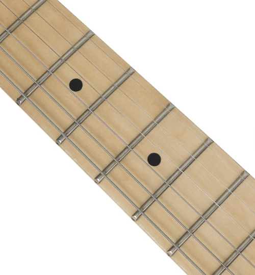 Low cost White Stratocaster with SSS Pickups