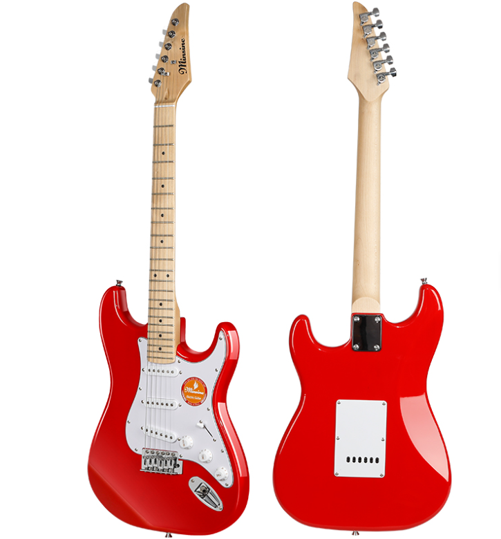OEM ST Model MS-100 Guitar Kits Solid Body Colorful 6-String Solo Electric Guitar