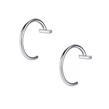 Stainless Steel Punk Clip on Fake Piercing