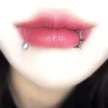 Stainless Steel Punk Clip on Fake Piercing