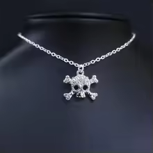 Skull Head Bone Pendant
