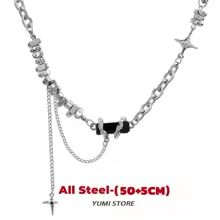Black Star Necklace