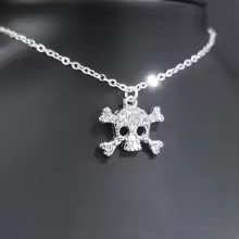 Skull Head Bone Pendant
