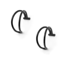 Stainless Steel Punk Clip on Fake Piercing